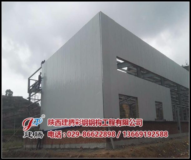 甘肃艾奈斯农业科技有限公司钢结构厂房